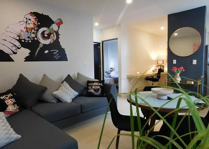 Apartamento #1 Cozy Depa Aeropuerto Estadio Gnp -foro Sol- *
